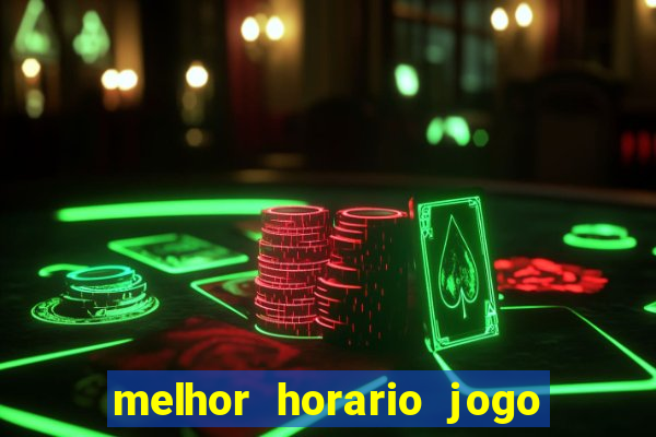 melhor horario jogo fortune rabbit